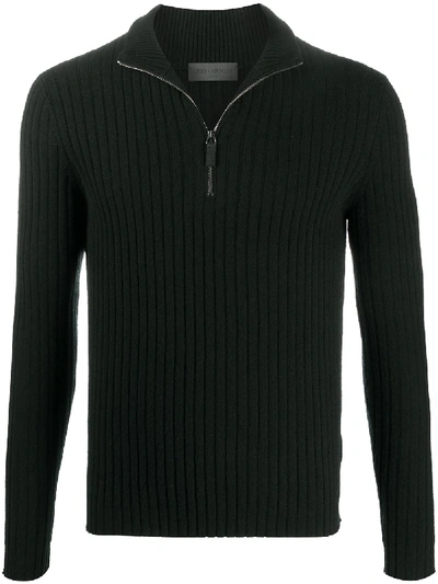 Iris Von Arnim Long-sleeve Knitted Jumper In Black