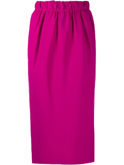 N°21 High-waist Midi Skirt In Pink