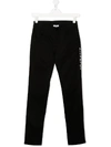 GIVENCHY TEEN LOGO PRINT TROUSERS