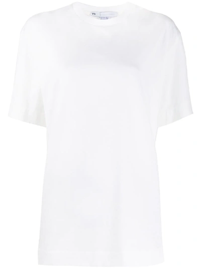 Y-3 Rear Logo T-shirt In White