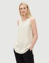 LAFAYETTE 148 SILK DOUBLE GEORGETTE RUTHIE BLOUSE