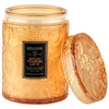 VOLUSPA MINI SPICED PUMPKIN LATTE GLASS CANDLE 5.5 OZ/ 156 G,2369676