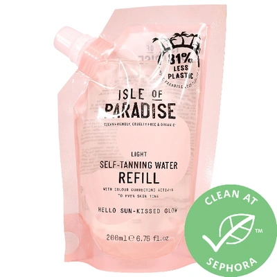 Isle Of Paradise Self Tanning Water Refill Pouch - Dark 6.76 Fl Oz-no Color