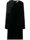 N°21 BOW-DETAIL SHIFT DRESS