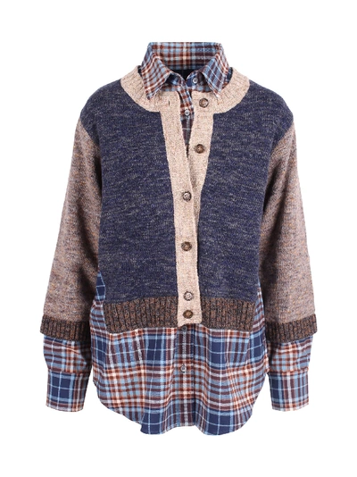 Antonio Marras Wool Sweater In Blue