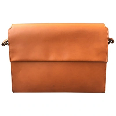 Pre-owned Pb 0110 Camel Leather Handbags
