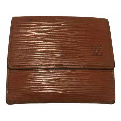 Pre-Owned Louis Vuitton Brown Leather Small Bag, Wallet & Cases | ModeSens