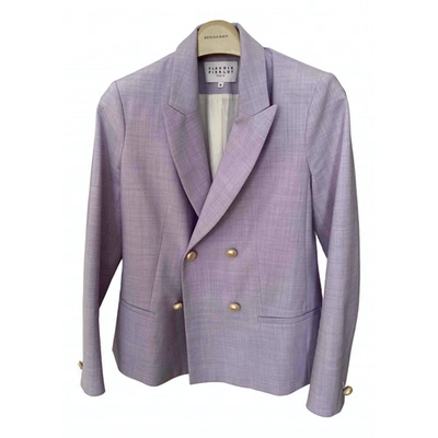 Pre-owned Claudie Pierlot Spring Summer 2019 Purple Jacket