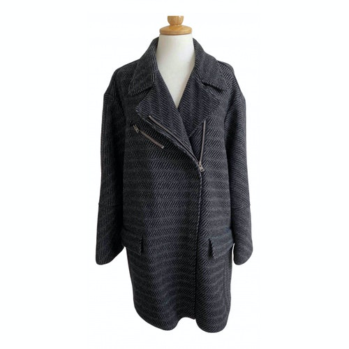 Pre-Owned Nicole Farhi Wool Coat | ModeSens