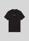 VERSACE EMBROIDERED GV SIGNATURE T-SHIRT