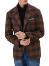 BRUNELLO CUCINELLI Plaid Alpaca & Wool-Blend Jacket