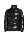 Moncler Rateau Down Puffer Jacket In Black