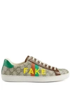 GUCCI FAKE/NOT PRINT ACE trainers