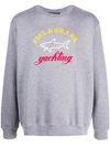 Paul & Shark Logo-print Sweatshirt In Grey