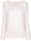 JAMES PERSE LONG-SLEEVE FITTED TOP