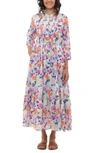 BANJANAN BAZAAR FLORAL MAXI DRESS,BSU20DC629