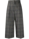 SANDRO ANTHE TAILORED CROPPED TROUSERS