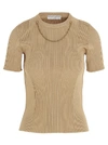 GIVENCHY GIVENCHY CHAIN RIBBED TOP