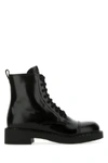 PRADA PRADA LACE UP ANKLE BOOTS