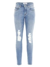 GIVENCHY GIVENCHY DISTRESSED SKINNY JEANS