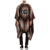Palm Angels Men's Poncho Cape Arizona In Brown