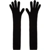 GUCCI BLACK GG LONG GLOVES