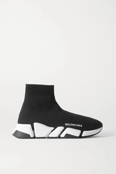 Balenciaga Speed Sneakers In Black
