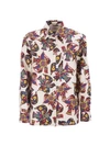 La Doublej Edition 22 Boy Twill Silk Shirt In Piccolo Multi