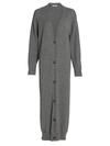 THE ROW ARMANDO CASHMERE BUTTON-FRONT LONG CARDIGAN,400012624109