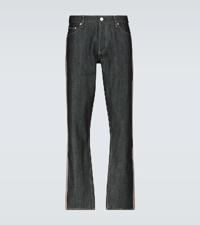 Burberry Straight-leg Jeans With Band In Blue