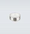 GUCCI DOUBLE G STERLING SILVER RING,P00481937