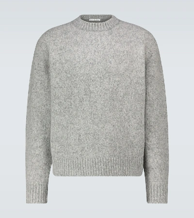 Acne Studios 灰色 Kael 羊绒毛衣 In Crew Neck Sweater