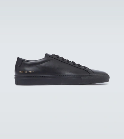 Common Projects Original Achilles Low Trainers In Black