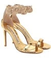 ALEXANDRE VAUTHIER ELSA EMBELLISHED LEATHER SANDALS,P00482661