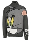 GCDS GCDS TOM AND JERRY TURTLENECK SWEATER