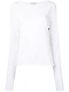 Agnès B. Ultra Long-sleeved T-shirt In White