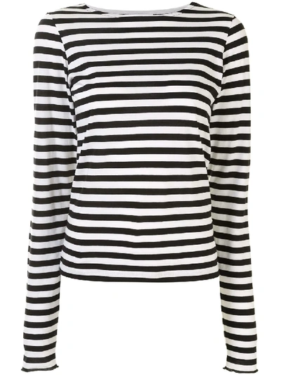 Agnès B. Knox Ultra Long-sleeve T-shirt In White