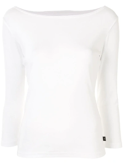 Agnès B. Leopard T-shirt In White