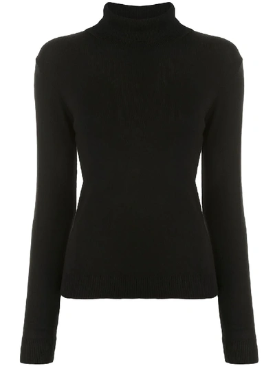 Agnès B. Eddy Turtleneck Jumper In Black