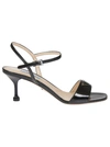 PRADA PRADA WOMEN'S BLACK LEATHER SANDALS,1X089M069F0002 36