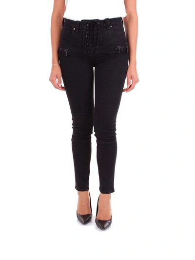 Ben Taverniti Unravel Project Unravel Project Women's  Black Cotton Jeans