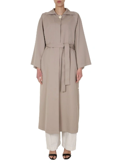 Lemaire Women's Beige Polyester Trench Coat