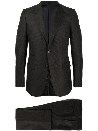 Gucci Two-piece Micro Motif Suit In Black