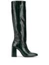 AMI ALEXANDRE MATTIUSSI BLOCK-HEEL KNEE-HIGH BOOTS