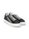 DSQUARED2 TEEN LOGO-PRINT LOW-TOP SNEAKERS