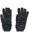 MISSONI EMBROIDERED KNITTED GLOVES