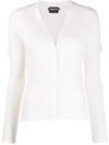 TOM FORD RIBBED LONG-SLEEVED CARDIGAN