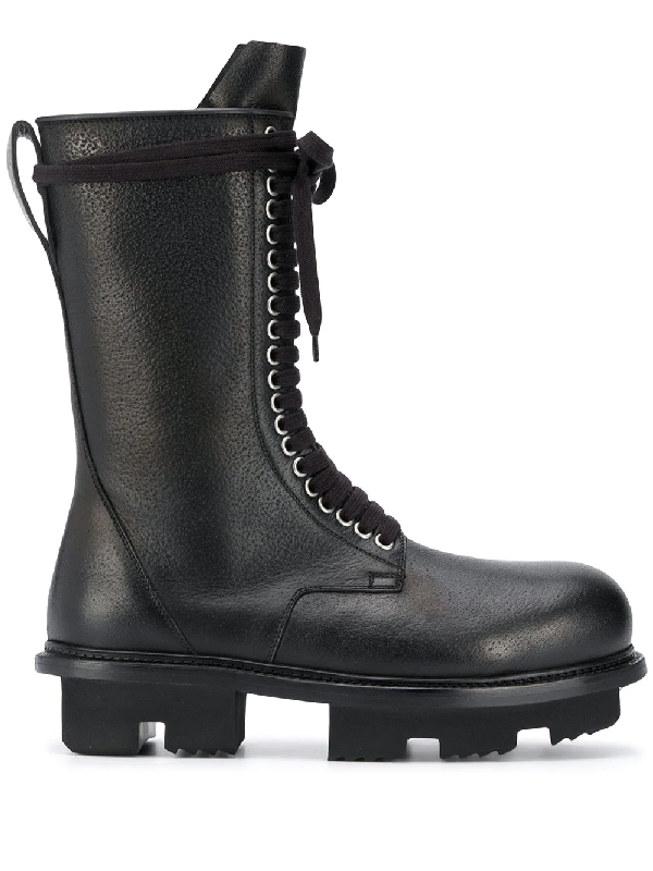 rick owens geth army boots