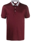 FERRAGAMO GANCINI COLLAR POLO SHIRT