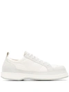 JACQUEMUS TONAL STITCH PANELLED SNEAKERS